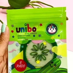 ماسک پد دور چشم میوه ای یونیبو UNIBO | مراقبتی پوست