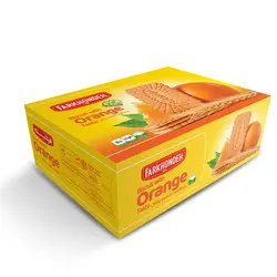 بیسکویت پذیرایی ۱۷۳۰ گرمی فرخنده با طعم پرتقال