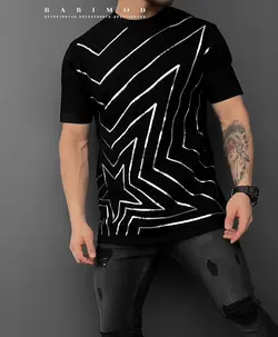 تیشرت پولک دوزی طرح ستاره DSQUARED2 کد 38275