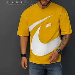 تیشرت قواره‌دار نایک شکسته NIKE کد 20469