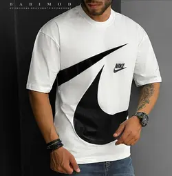 تیشرت قواره‌دار نایک شکسته NIKE کد 20469