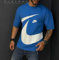 تیشرت قواره‌دار نایک شکسته NIKE کد 20469