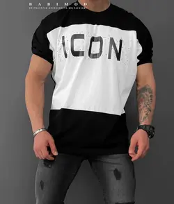 تیشرت  قواره دار ICON کد 37005