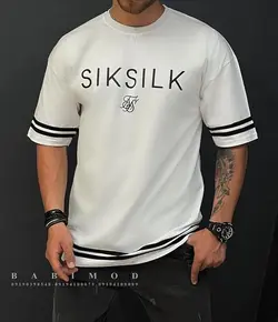 تیشرت قواره دار استاندارد SIKSILK کد 26011