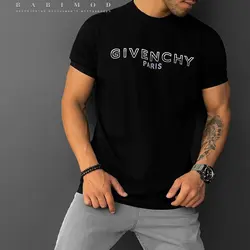 تیشرت قواره دار فلوک GIVENCHY PARIS کد 25210