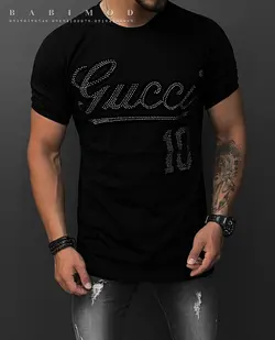 تیشرت قواره دار آستین کوتاه GUCCI کد 23418