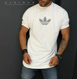 تیشرت تمام تور سوپر قواره‌دار ADIDAS کد 20711