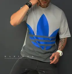 تیشرت آستین کوتاه قواره دار ADIDAS کد 18296