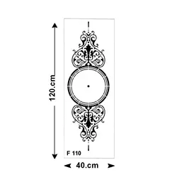 شابلون طرح پرشین کد F 110 ابعاد 120*40