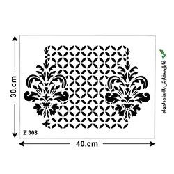 شابلون طرح تلفیقی کد Z 308 ابعاد 40*30