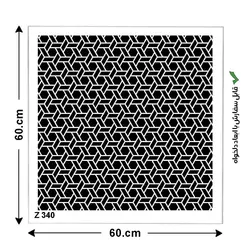 شابلون طرح پرشین کد Z 340 ابعاد 60*60