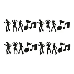 شابلون طرح نوت موسیقی کد Z 88 ابعاد 40*20