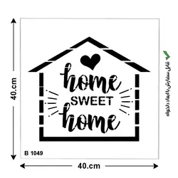 شابلون طرح خانه کد B 1049 ابعاد 40*40