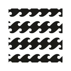 شابلون طرح موج کد Z 06 ابعاد 40*40