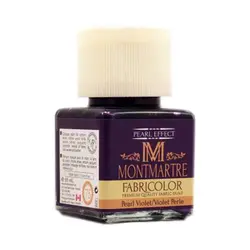 رنگ مخصوص پارچه بنفش صدفی مونمارت کد 75 حجم 55میلی لیتر