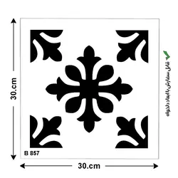 شابلون طرح پرشین کد B 857 ابعاد 30*30