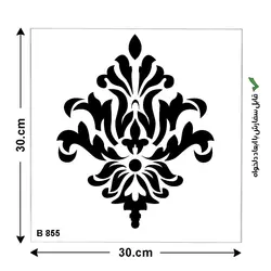 شابلون طرح پرشین کد B 855 ابعاد 30*30