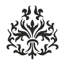 شابلون کد B838 ابعاد 10*10