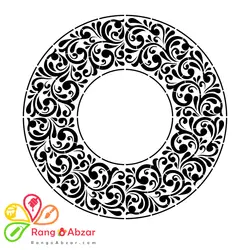 شابلون کد C 26 ابعاد60*60 دایره کامل