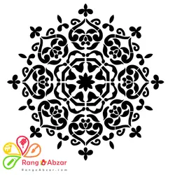 شابلون کد C 8 ابعاد60*60 دایره کامل