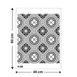 شابلون کد H 88 ابعاد 40*60