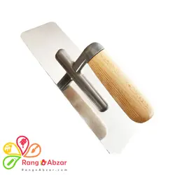 ماله استیل GSB کد SB405E1 (طول24 و عرض 10 سانتی متر) دسته چوبی بزرگ