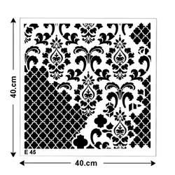 شابلون طرح پرشین کد E 45 ابعاد 40*40