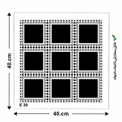 شابلون کد E 30 ابعاد 40*40