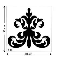 شابلون طرح پرشین کد D 50 ابعاد 30*30