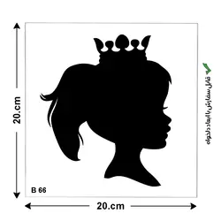 شابلون طرح کودک کد B 66 ابعاد 20*20