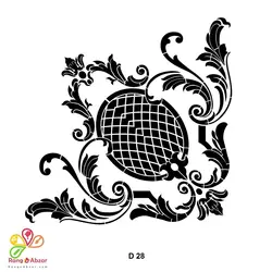 شابلون کد D 28 ابعاد 60*60