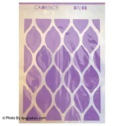 شابلون استنسیل کد ۰۸ BN ابعاد 20*30