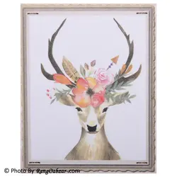 ترانسفر پارچه کادنس طرح گوزن سایز A4