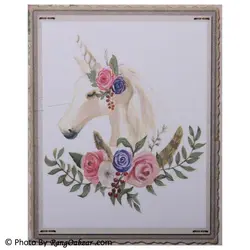 ترانسفر پارچه کادنس طرح اسب سایز A4