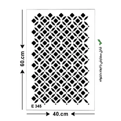 شابلون طرح پرشین کد E 345 ابعاد 40*60