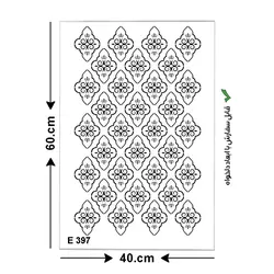 شابلون طرح پرشین E 397 ابعاد 40*60