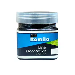 افکت تار عنکبوتی مشکی ساده 250 گرمی رامیلا - فروشگاه خرید رنگ و ابزار