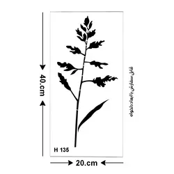 خرید شابلون دیواری و پتینه طرح گل | فروش اینترنتی انواع شابلون و رنگ و ابزار هنری و...