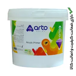 پرایمر همه کاره اکریلیک 4 لیتری برند آرتو - فروشگاه خرید رنگ و ابزار