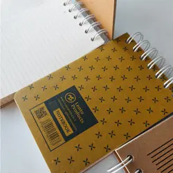 قیمت و خرید دفتر کرافت طرح THINK OUTSIDE THE BOX سایز A5 | فروشگاه لِنتو