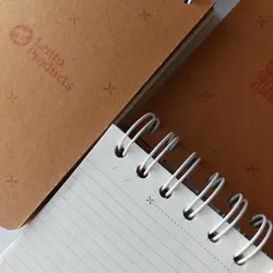 قیمت و خرید دفتر کرافت طرح THINK OUTSIDE THE BOX سایز A5 | فروشگاه لِنتو