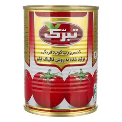 رب گوجه فرنگی 400 گرم تبرک