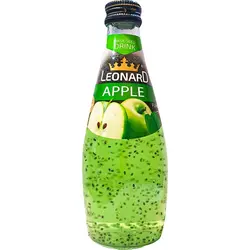 نوشیدنی تخم شربتی سیب 300 سی سی زکی