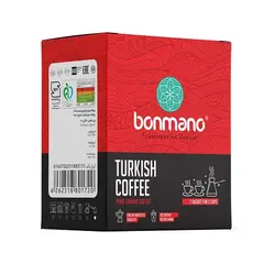قهوه آسیابی ترک 1*3 ساشه ای 8 عددی بن مانو
