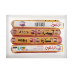 هات داگ ممتاز ويژه گوشت (فرانکفورتر) 70 درصد آندره