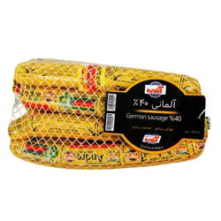 سوسیس آلمانی 40% گوشت قرمز 1 کیلوگرمی آندره