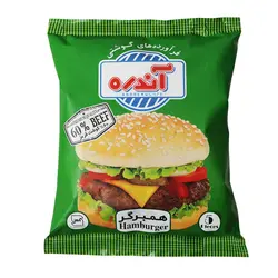 همبرگر 60% ویژه گوشت قرمز 500 گرمی آندره