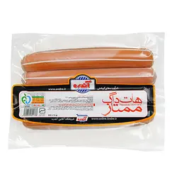 هات داگ ممتاز 70% گوشت قرمز 300 گرمی آندره