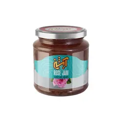 مربای گل سرخ 380 گرم آبشن باکس 9 عددی