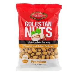 پسته شور زعفرانی 60 گرمی گلستان